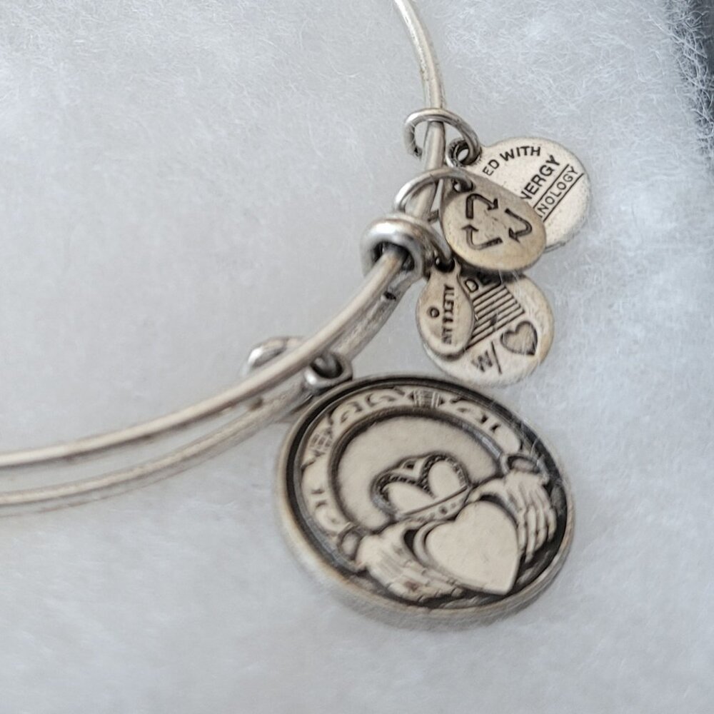 Bracelet: Alex and Ani Claddagh Charm Bangle